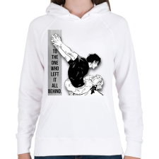 PRINTFASHION Toji Fushiguro - Női kapucnis pulóver - Fehér női pulóver, kardigán