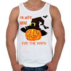 PRINTFASHION Tök boszorkány - Férfi atléta - Fehér