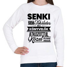 PRINTFASHION Tökéletes könyvelő - Női pulóver - Fehér női pulóver, kardigán