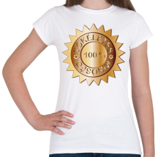 PRINTFASHION Tökeletes minőség - Női póló - Fehér