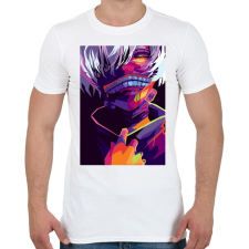 PRINTFASHION Tokyo Ghoul  - Férfi póló - Fehér férfi póló