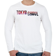 PRINTFASHION Tokyo Ghoul logo - Férfi hosszú ujjú póló - Fehér férfi póló