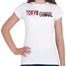 PRINTFASHION Tokyo Ghoul logo - Női póló - Fehér