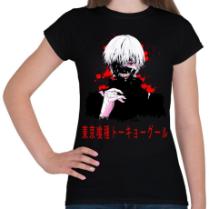 PRINTFASHION TOKYO GHOUL - Női póló - Fekete