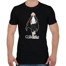 PRINTFASHION Tokyo Revengers - Mikey - Férfi póló - Fekete férfi póló