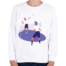 PRINTFASHION Tollas - Gyerek pulóver - Fehér gyerek pulóver, kardigán