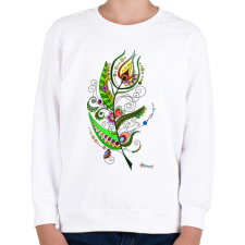 PRINTFASHION Tollpihe - Gyerek pulóver - Fehér gyerek pulóver, kardigán