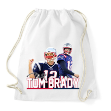 PRINTFASHION Tom Brady - Sportzsák, Tornazsák - Fehér tornazsák