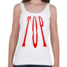 PRINTFASHION TOP 5% - Női atléta - Fehér