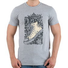 PRINTFASHION torna cipő - Férfi póló - Sport szürke férfi póló