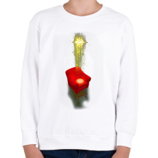 PRINTFASHION Török Edina 01 - Gyerek pulóver - Fehér