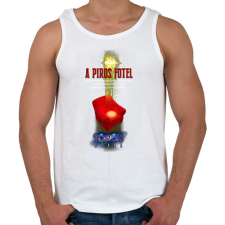 PRINTFASHION Török Edina 03 - Férfi atléta - Fehér atléta, trikó