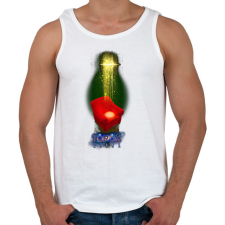 PRINTFASHION Török Edina 05 - Férfi atléta - Fehér atléta, trikó