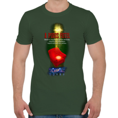 PRINTFASHION Török Edina 06 - Férfi póló - Katonazöld