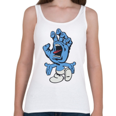 PRINTFASHION Törpkézfej - Női atléta - Fehér