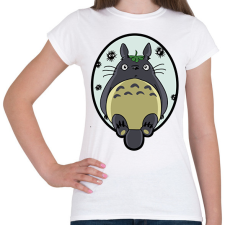 PRINTFASHION Totoro - Női póló - Fehér női póló