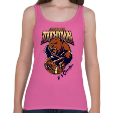 PRINTFASHION Touchdown! - Női atléta - Rózsaszín női trikó