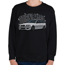 PRINTFASHION Touring Mafia - Gyerek pulóver - Fekete