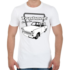 PRINTFASHION trabant - Férfi póló - Fehér