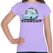 PRINTFASHION trabant kék - Női póló - Viola női póló