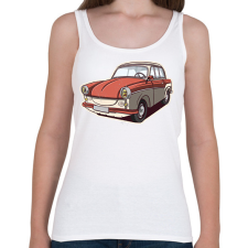 PRINTFASHION Trabant - Női atléta - Fehér női trikó