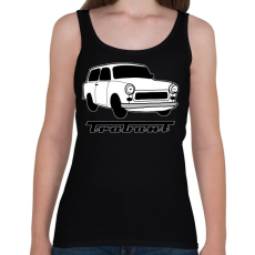 PRINTFASHION Trabant - Női atléta - Fekete