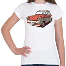 PRINTFASHION Trabant - Női póló - Fehér