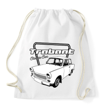 PRINTFASHION trabant - Sportzsák, Tornazsák - Fehér tornazsák