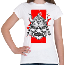 PRINTFASHION Tradicional facemask - Női póló - Fehér női póló