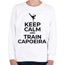PRINTFASHION TRAIN CAPOEIRA 2 - Gyerek pulóver - Fehér gyerek pulóver, kardigán