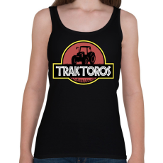 PRINTFASHION Traktoros - Női atléta - Fekete