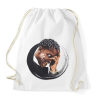 PRINTFASHION travis scott - Sportzsák, Tornazsák - Fehér