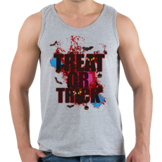 PRINTFASHION Treat or Trick - Férfi atléta - Sport szürke