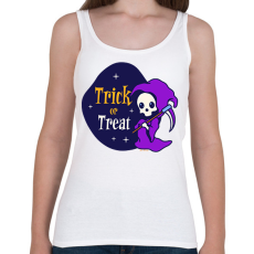 PRINTFASHION Trick or Treat 2 - Női atléta - Fehér