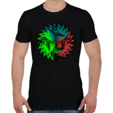 PRINTFASHION trio mandala - Férfi póló - Fekete férfi póló
