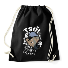 PRINTFASHION Tső Babi néni! - Sportzsák, Tornazsák - Fekete tornazsák