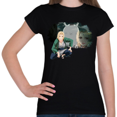PRINTFASHION Tsunade - Női póló - Fekete