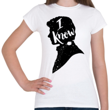 PRINTFASHION Tudom... - Női póló - Fehér női póló