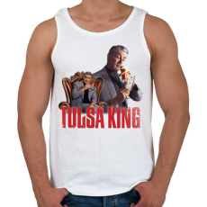 PRINTFASHION Tulsa King - Férfi atléta - Fehér