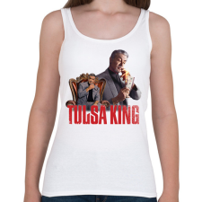 PRINTFASHION Tulsa King - Női atléta - Fehér női trikó