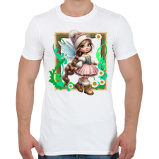 PRINTFASHION Tündér - Férfi póló - Fehér férfi póló