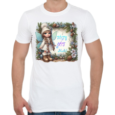 PRINTFASHION Tündér - Férfi póló - Fehér férfi póló