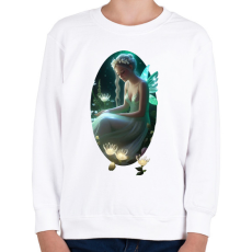 PRINTFASHION Tündér - Gyerek pulóver - Fehér