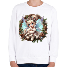PRINTFASHION Tündér - Gyerek pulóver - Fehér