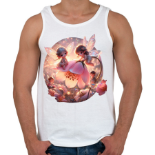 PRINTFASHION Tündérek - Férfi atléta - Fehér atléta, trikó