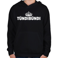 PRINTFASHION TÜNDIBÜNDI - Gyerek kapucnis pulóver - Fekete gyerek pulóver, kardigán
