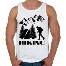 PRINTFASHION túrázás - Férfi atléta - Fehér