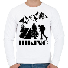 PRINTFASHION túrázás - Férfi pulóver - Fehér férfi pulóver, kardigán