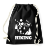 PRINTFASHION túrázás - Sportzsák, Tornazsák - Fekete