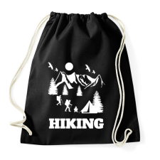 PRINTFASHION túrázás - Sportzsák, Tornazsák - Fekete tornazsák